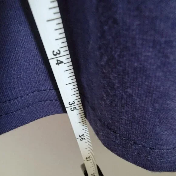 NWT Blue Berryou Short Sleeve Pocket Ruffle Swing Casual Shift Dress Size Small - Picture 15 of 16